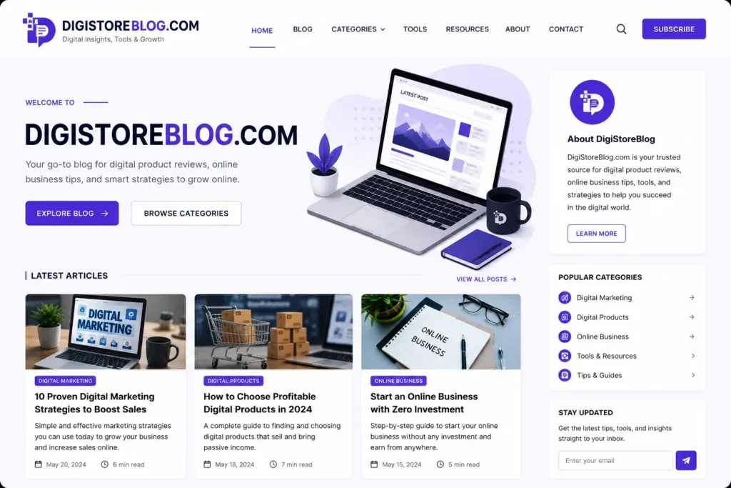 DigistoreBlog.com Explained: Everything You Need to Know