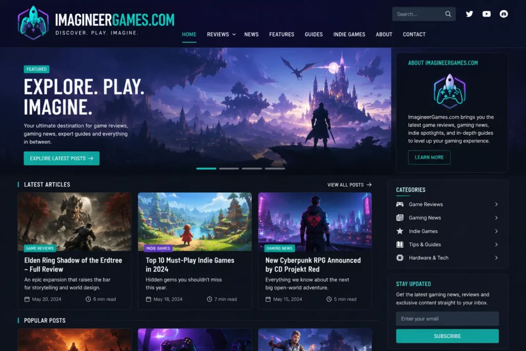 ImagineerGames.com Features, Pros, Cons & Final Verdict