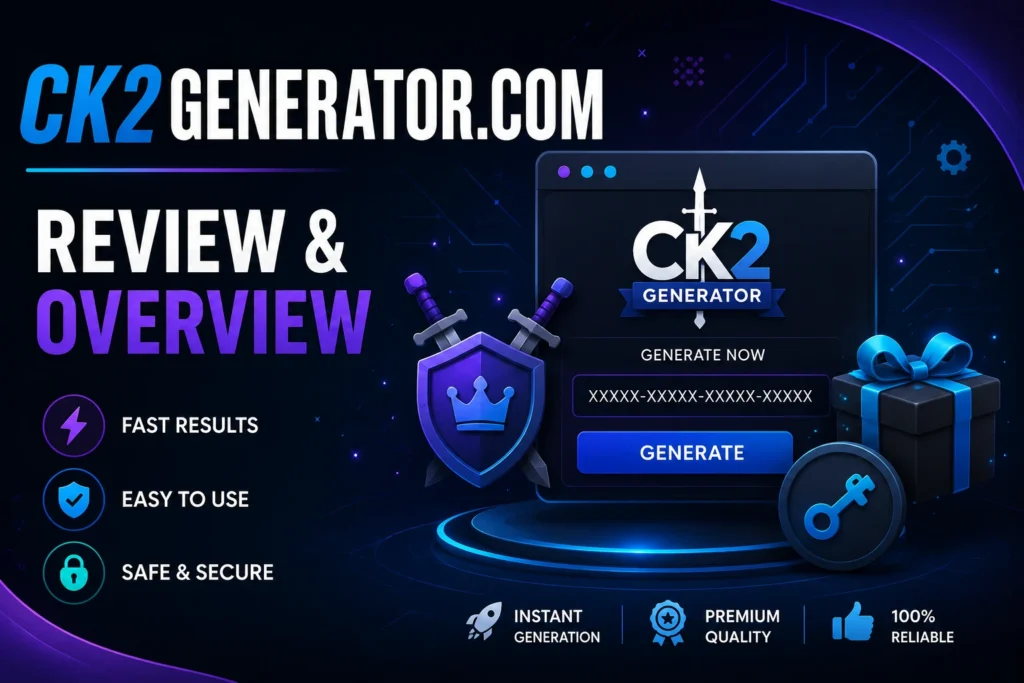 CK2Generator.com Review: Is It Safe and Reliable?