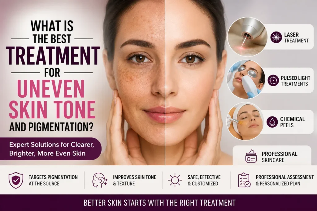 Best Treatment for Uneven Skin Tone & Pigmentation