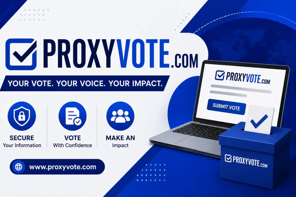 ProxyVote.com Review: Features and Benefits