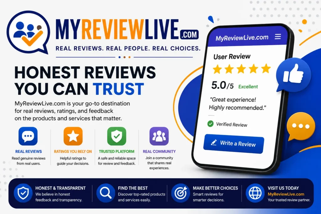 MyReviewLive.com Guide: Features, Uses & User Experience