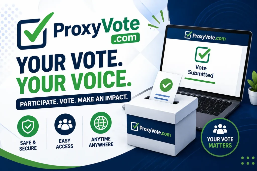 ProxyVote.com Review: Features and Benefits