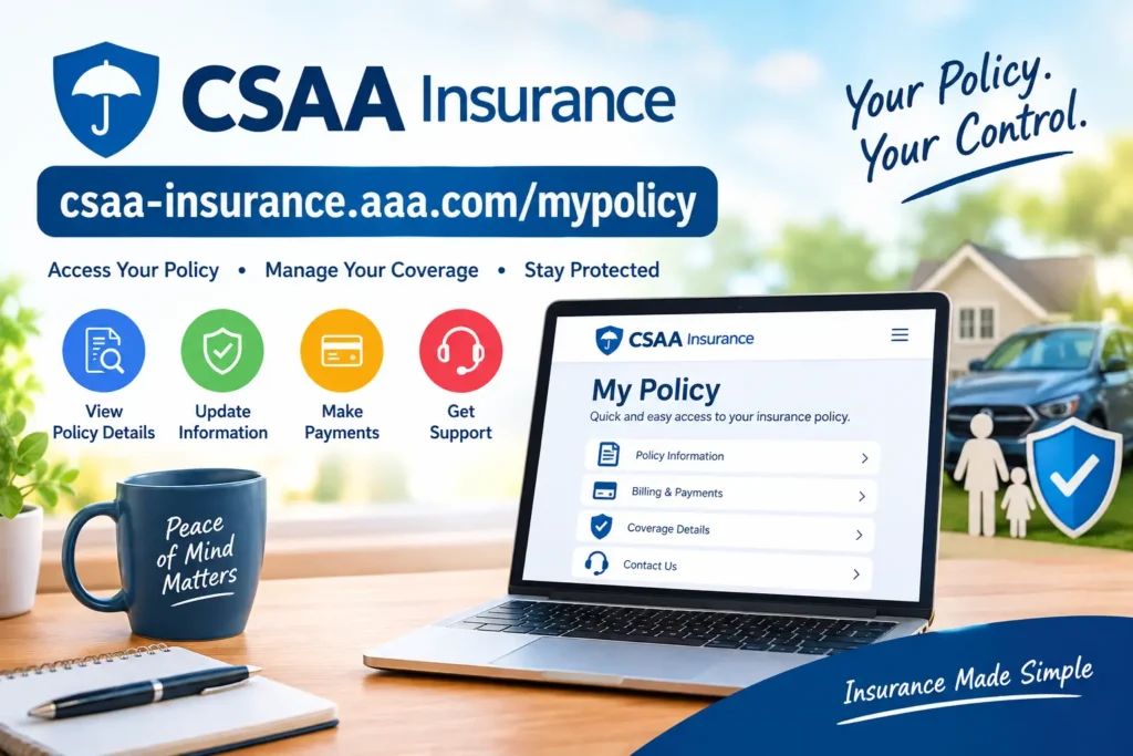 CSAA Insurance MyPolicy Login & Policy Guide