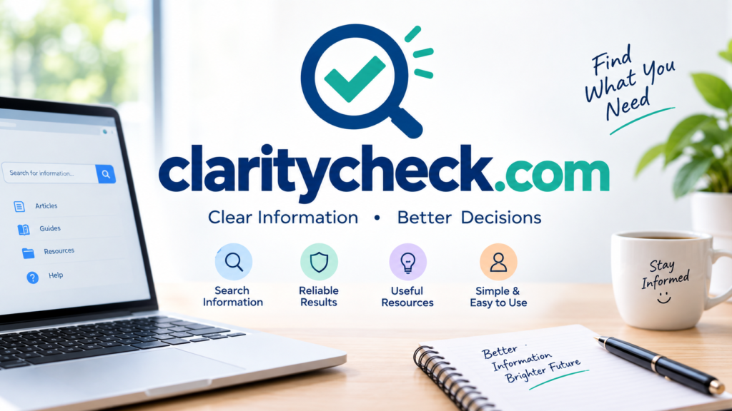 ClarityCheck.com Guide: Features & Services